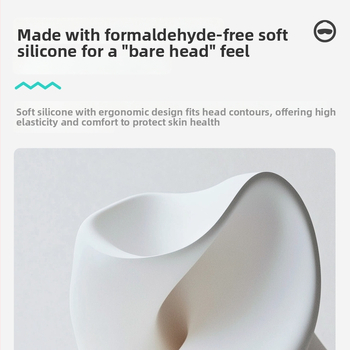 Silikoninė plaukimo kepurė, vandeniui atspari, ilgų plaukų, didelis galvos apimtis, ausų apsauga