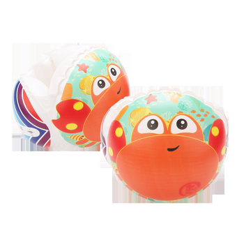 Plaukimo žiedas vaikams, sustiprintas PVC, 0,30 mm storio PVC, pripučiamas, tinkamas plaukiojimui ir vaikščiojimui vandenyje