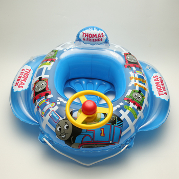 Inel de plajă pentru copii, design cartoon, PVC ecologic, grosime 0.25 mm