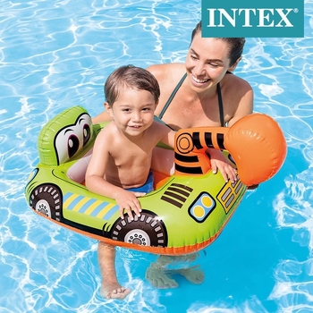 INTEX dječji napuhani plivački prsten, PVC, s tiskanim uzorkom