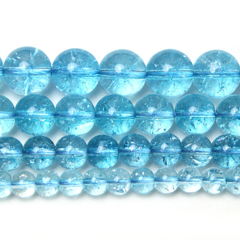 Popcorn kristály gyöngyök – kerek formájúak, DIY ékszerekhez – szabad gyöngyök; vágás és polírozás; márka YOUTH CADENCE