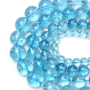 Popcorn kristály gyöngyök – kerek formájúak, DIY ékszerekhez – szabad gyöngyök; vágás és polírozás; márka YOUTH CADENCE