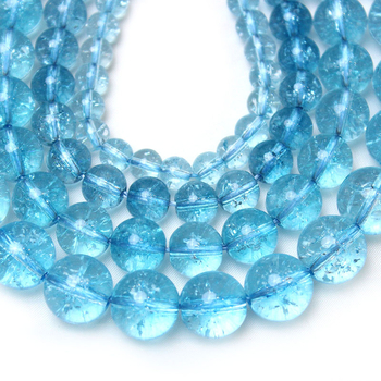 Popcorn kristály gyöngyök – kerek formájúak, DIY ékszerekhez – szabad gyöngyök; vágás és polírozás; márka YOUTH CADENCE