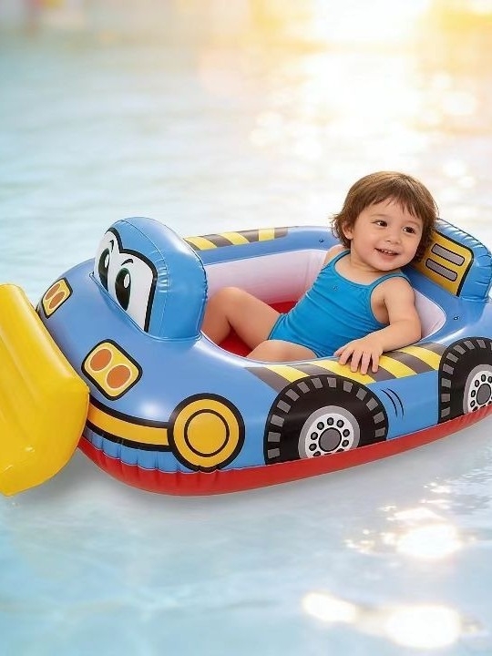 Intex plivački prsten s dizajnom forklift za djecu, PVC, ručno napuhivanje