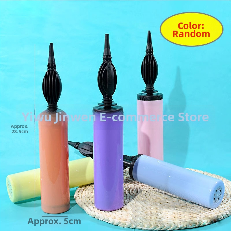 Kāju pumpa gaisa pumpai joga bumbai, baseina riņķim un baloniem; materiāls: plastmasa; iepakojums: 100 gab.; imports: Nē; IP atļauja: Nav