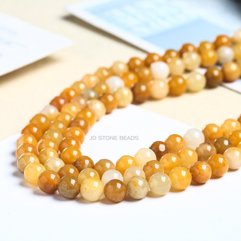 Labave perle – prirodni Huangdongling jade, rezanje i poliranje, podrijetlo Yiwu, marka BUY BAO JI/BABOJI