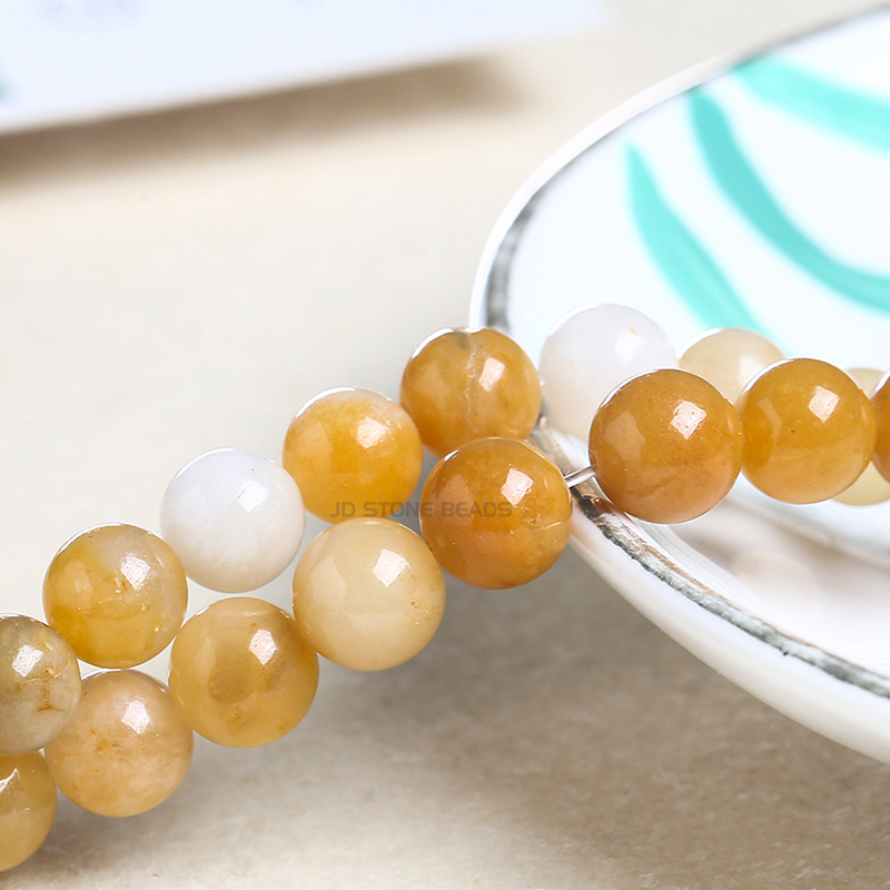 Labave perle – prirodni Huangdongling jade, rezanje i poliranje, podrijetlo Yiwu, marka BUY BAO JI/BABOJI