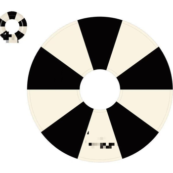 Odrasli napuhivi plivački prsten s prilagođenim logom i prugama, PVC debljine 0,18 mm, unutarnji promjer prilagodljiv