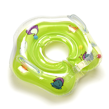 Dvoslojni plivački prsten za bebe od PVC-a, uzorak cartoon, ekološki PVC, debljina 0,25 mm, pogodan za plivanje djece