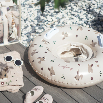 Gyerekeknek szóló úszó gyűrű – rajzolt minta, PVC anyag