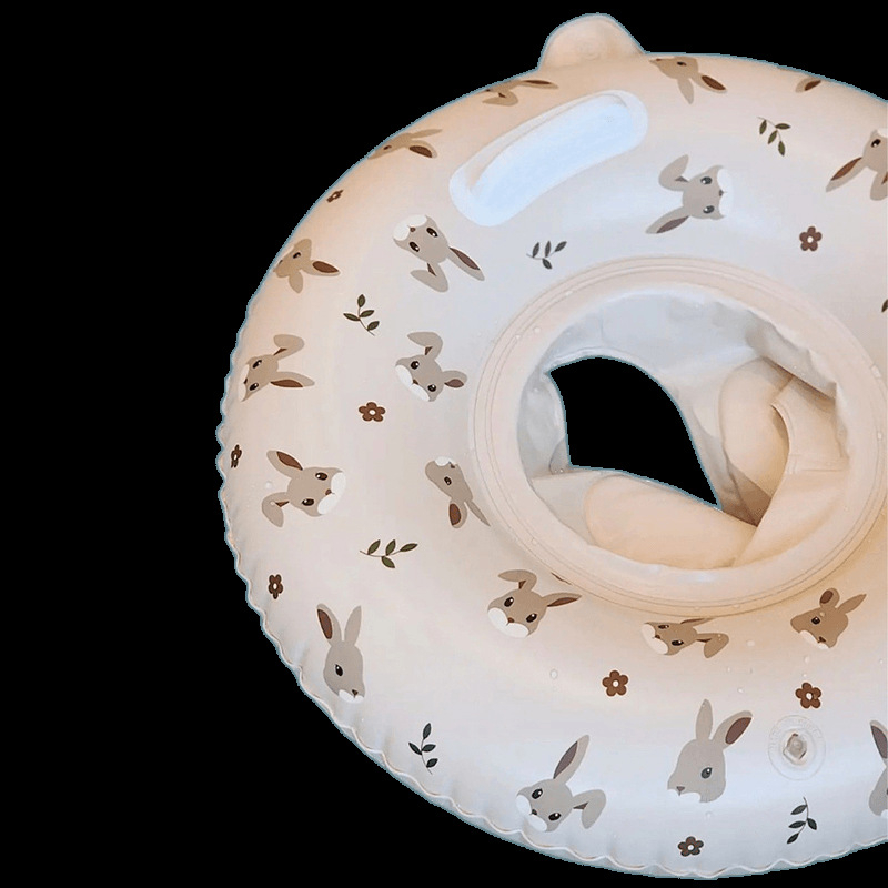 Gyerekeknek szóló úszó gyűrű – rajzolt minta, PVC anyag