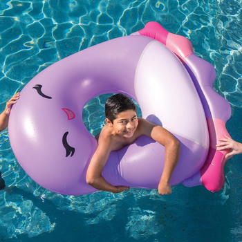 Vaikų pripučiamas plaukimo žiedas, ekologiškai patvarus PVC, atspaudo raštas, tinkamas sportui ir vandens pramogoms