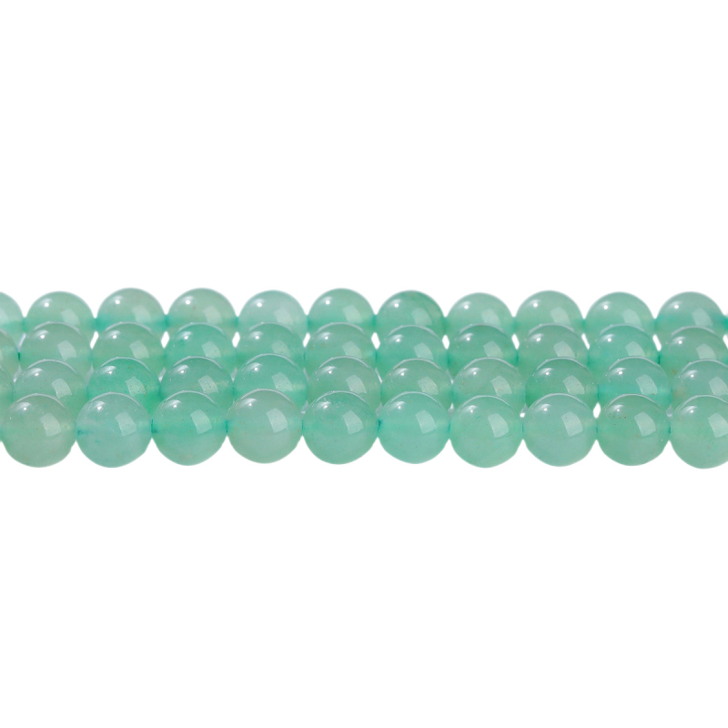 Zelene aventurinske perle – slobodne perle za DIY nakit, okrugle, polirane, moderan stil