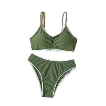Ženski dvodijelni bikini s trakama, jastučićem za prsni dio, bez metalne potpore; 82% poliester, podstava 18%, težina 200 g