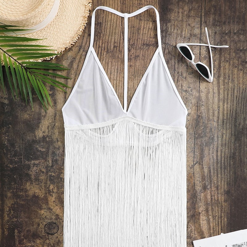 Trojdjelni bikini set s resicama za pokrivanje trbuha i vitkiju siluetu, poliester 95% (podstava 5%), 220 g, s jastučićima u grudima