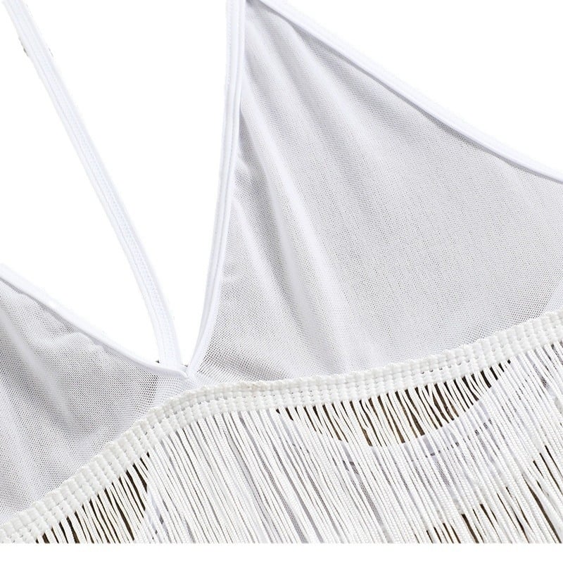 Trojdjelni bikini set s resicama za pokrivanje trbuha i vitkiju siluetu, poliester 95% (podstava 5%), 220 g, s jastučićima u grudima