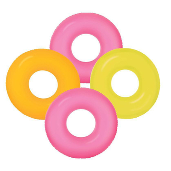 Плувен пръстен за възрастни, PVC екологично чист материал, дебелина 0.25 мм, ръчно надуване, подходящ за басейн, воден парк, река, езеро и морски бряг; за плуване и водни забавления.