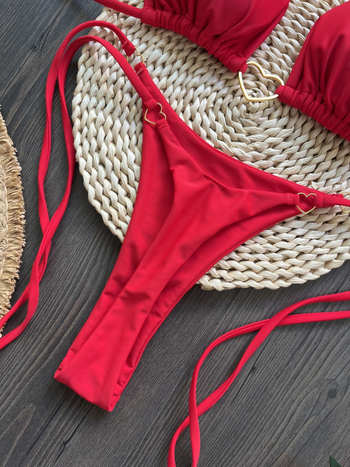 Bikini set, najlon 50%, Modal podstava 50%, donji dio: briefs