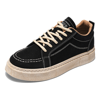 Vyriški sportbačiai – apvali piršto forma, tinklinė viršutinė dalis, PU padas, raišteliai, žemas kulkšnies aukštis