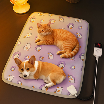 Šunims skirtas elektrinis šildymo kilimėlis — PVC medžiaga, valomas šluoste, paprastas montavimas