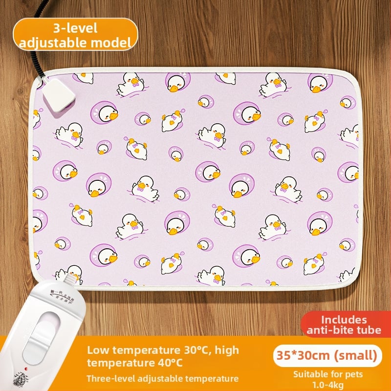 Šunims skirtas elektrinis šildymo kilimėlis — PVC medžiaga, valomas šluoste, paprastas montavimas