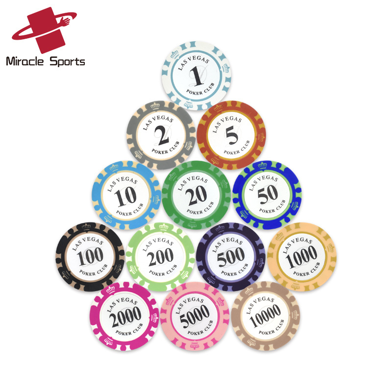 MIR melamin žetoni za šah i karte, specifikacije žetona: 39/43/46/50/55, prilagodba dostupna