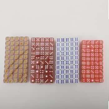 Swim akrilne kocke, 6-ostrane, za šah i igre s kartama, prilagodljive