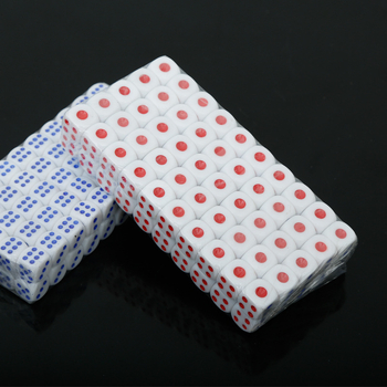 Swim akrilne kocke, 6-ostrane, za šah i igre s kartama, prilagodljive