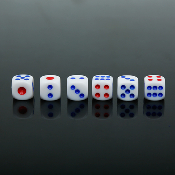 Swim akrilne kocke, 6-ostrane, za šah i igre s kartama, prilagodljive