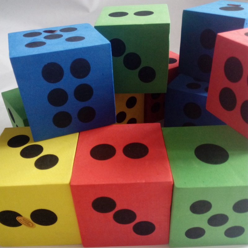 Dječja kocka, ABS materijal, sa šest stranica, pravokutnog dizajna, prilagodljivo