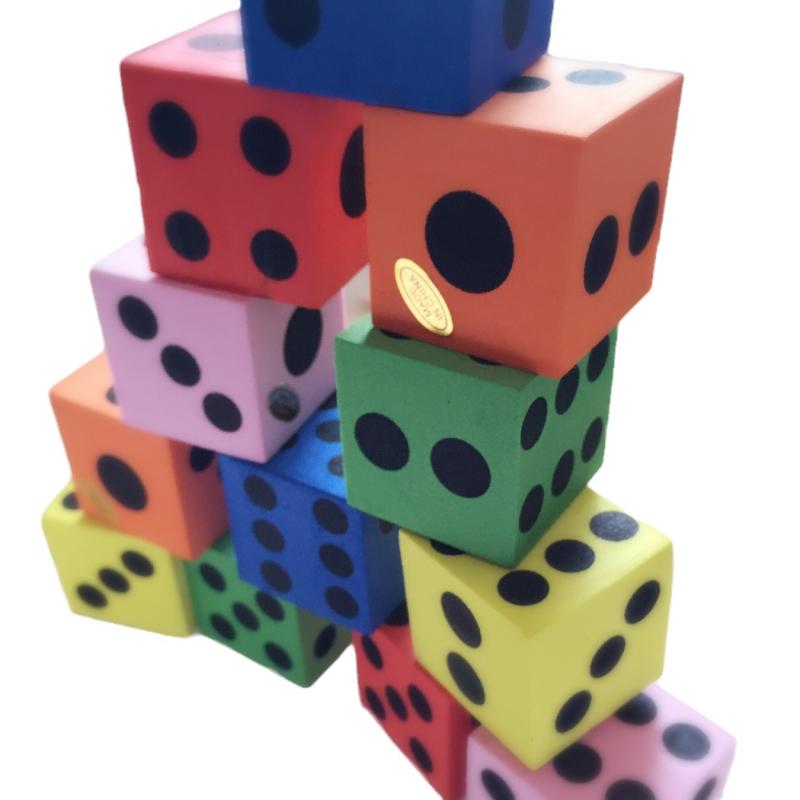 Dječja kocka, ABS materijal, sa šest stranica, pravokutnog dizajna, prilagodljivo