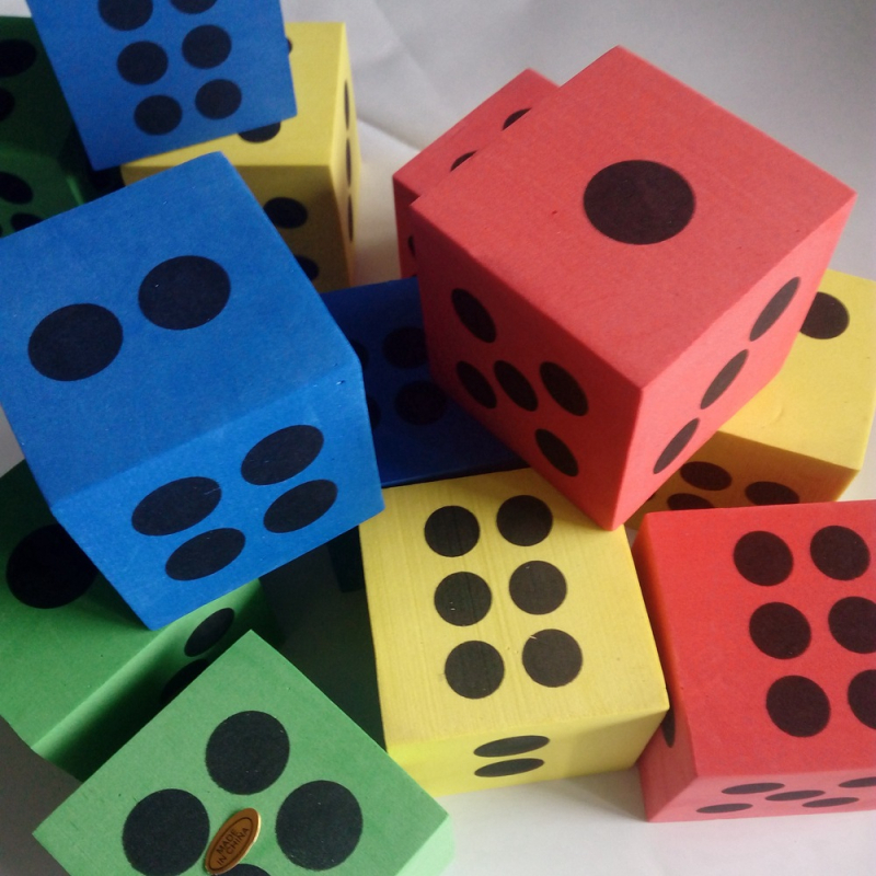 Dječja kocka, ABS materijal, sa šest stranica, pravokutnog dizajna, prilagodljivo