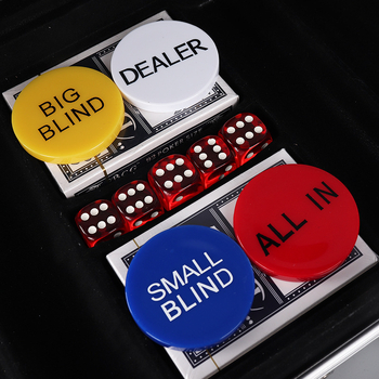 Set od 200 čipova za Baccarat, Mahjong, Domino i Texas Hold\'em, ABS/PP, prilagodljivo, za šah i karte igre