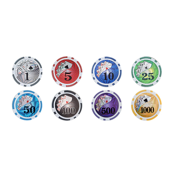 Set od 200 čipova za Baccarat, Mahjong, Domino i Texas Hold\'em, ABS/PP, prilagodljivo, za šah i karte igre