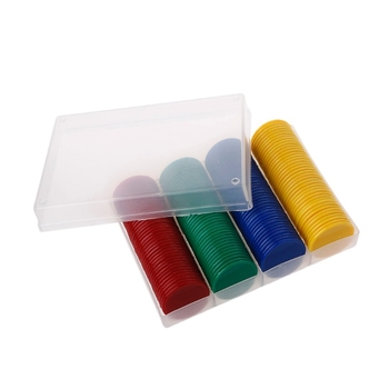 Mahjong čipovi, prazni, ABS plast, paket od 40 komada, marka Middle One