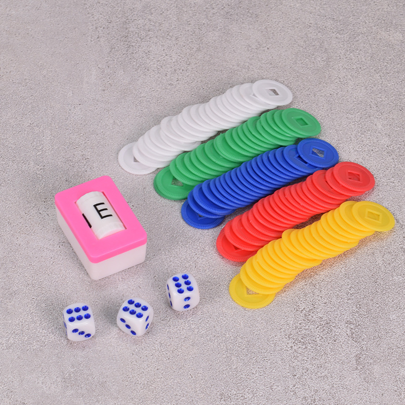 Aksesoari za Mahjong - Imperial Saint, plastični, za američki Mahjong