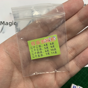 Magijske šarene kocke – bijele ABS D4 za šah i igre s kartama
