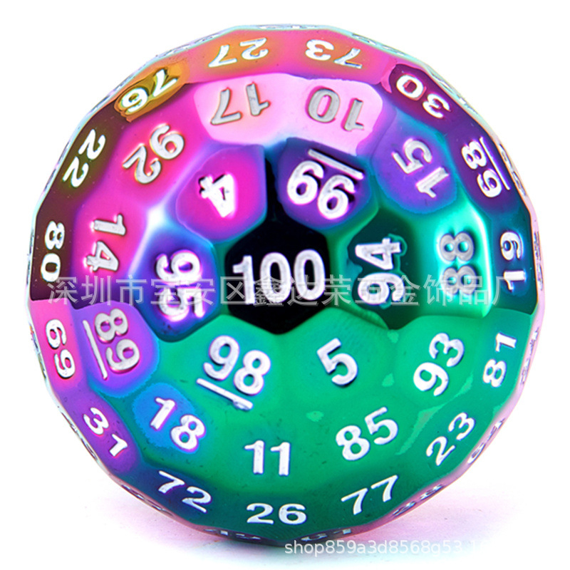 D100 metalne kockice set, 100 komada, marka Xindarong, prilagodljiva obrada