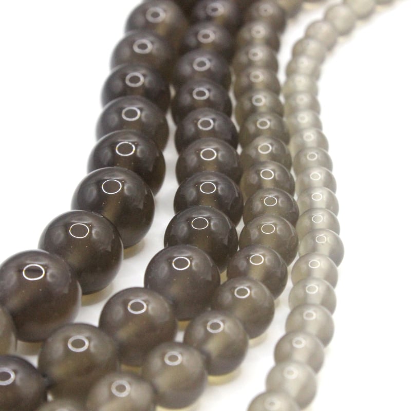 Ahat koraljici, slobodni, polirani, zaobljenog oblika, Yiwu podrijetlo