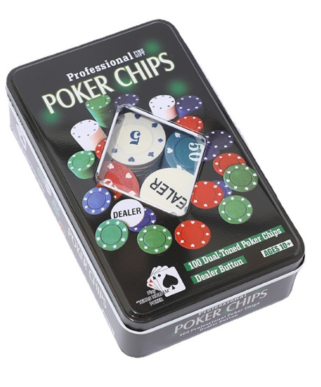 Set pokerskih žetona – žetoni od ABS-a, promjer 4,0 cm, debljina 0,2 cm, Texas Hold'em