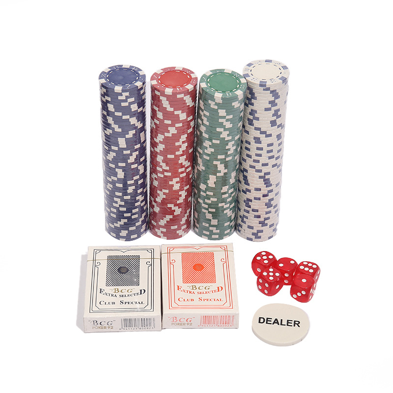 Set poker čipova, sulidaa, PS materijal, za igre karata i šah
