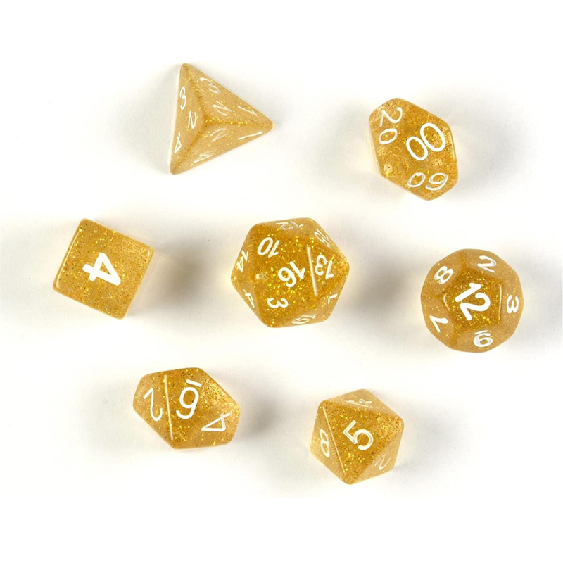 Middle One 7-dijelni akrilni set kockica TRPG za stolne igre uloge