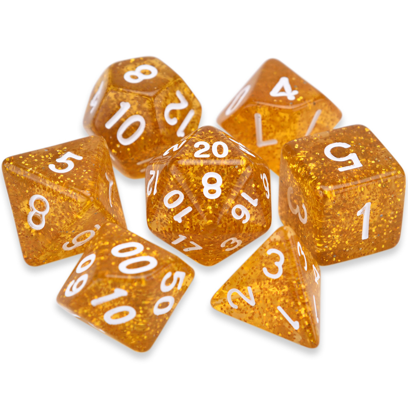 Middle One 7-dijelni akrilni set kockica TRPG za stolne igre uloge