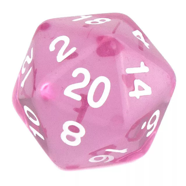 7-dijelni akrilni poliedrični set kockica za stolne RPG igre (D&D, Cthulhu)