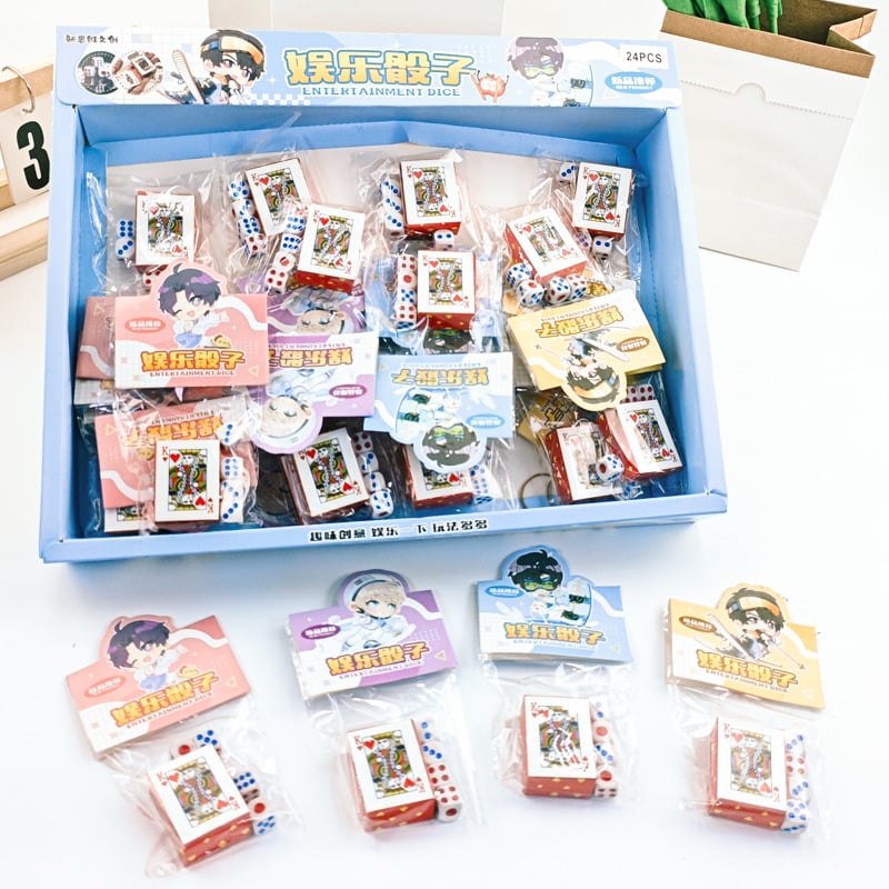 Mini set karata za poker i društvene igre s kockicama – kreativne karte, edukativno za djecu, prijenosno za putovanja (Materijal: kartice od papira; Pakiranje: torba; Prikladna dob: 7–14 i 15–35; Kategorija: Poker)