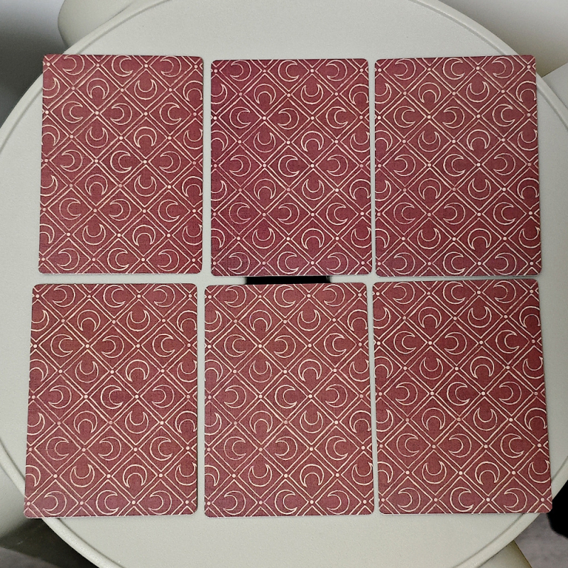 Lenormand kartice: set od 36 dvostrano reljefnih kartica od papira