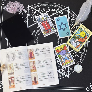 Tarot karte s karikaturama - edukativni paket od 78 karata, papirnate karte, šarena kutija, za uzrast 14+