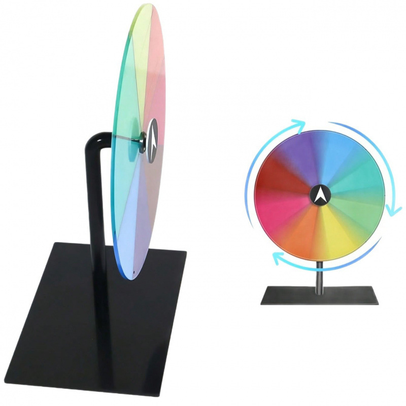 Τροχός Τύχης για Παιχνίδια – Υφασμάτινος Τροχός με Διαγράψιμο Στήριγμα, Συσκευασία σε Χρωματιστό Κουτί, Για 14+