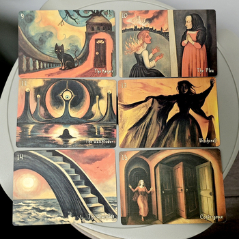 Paket karata za proricanje – Evil Moon Gallery, 52 karata, Papir, za uzrast od 14+