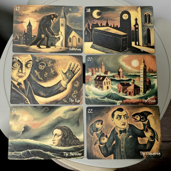 Paket karata za proricanje – Evil Moon Gallery, 52 karata, Papir, za uzrast od 14+